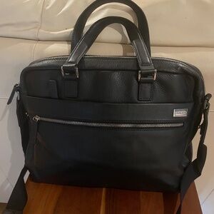 Mark Cross leather briefcase